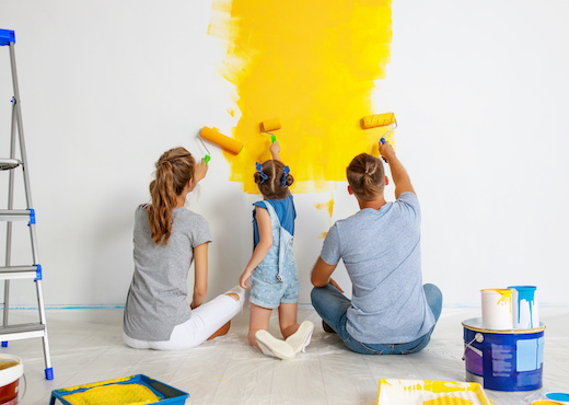 colori delle pareti